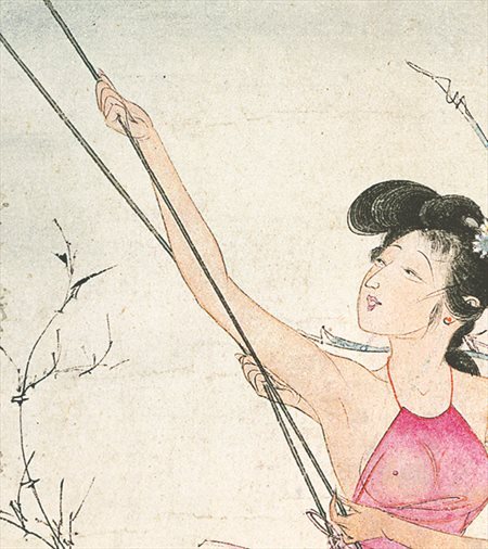 怀化-胡也佛的仕女画和最知名的金瓶梅秘戏图